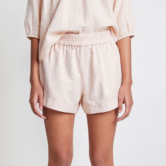 Apiece Apart Pants - Apiece Apart high waisted Denys Runner Short